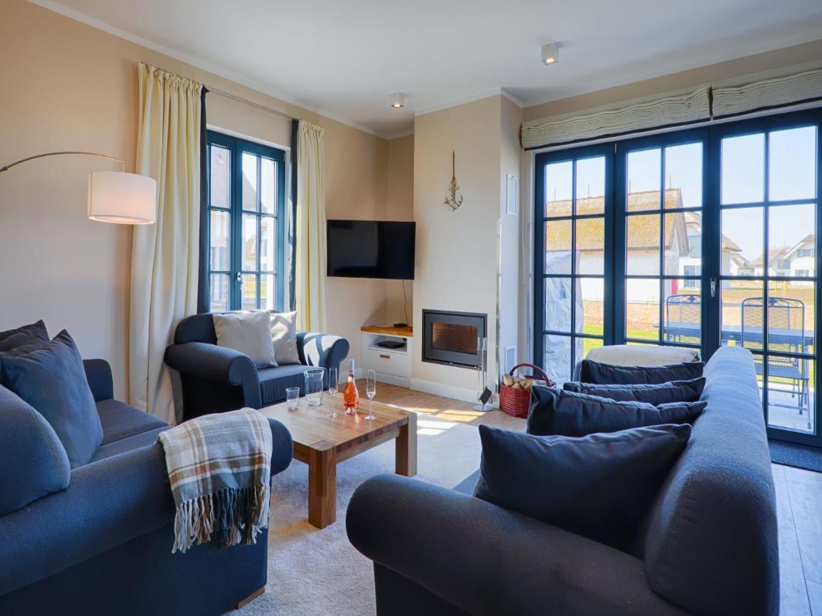 Reetland Am Meer - Luxus Reetdachvilla Mit 3 Schlafzimmern, Sauna Und Kamin F18 Dranske Eksteriør bilde