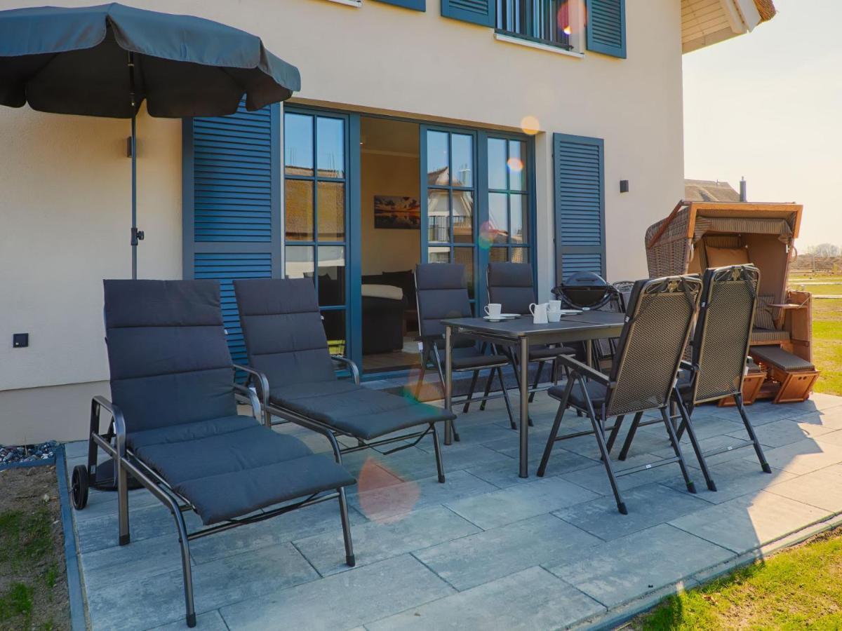 Reetland Am Meer - Luxus Reetdachvilla Mit 3 Schlafzimmern, Sauna Und Kamin F18 Dranske Eksteriør bilde